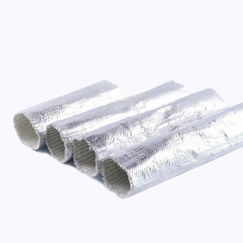 Aluminum Foil Fiberglass Sleeve